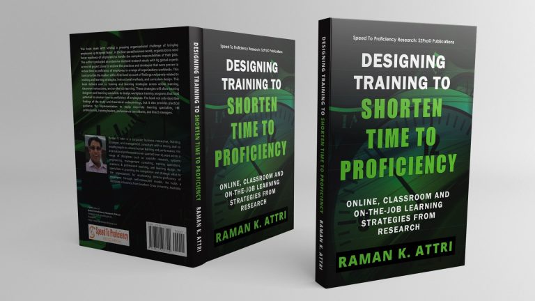 Designing Training to Shorten Time to Proficiency  book by Dr Raman K Attri (Hardcover)